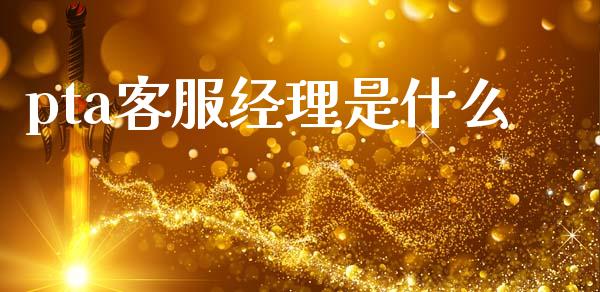pta客服经理是什么_https://wap.78312.cn_外汇交易_第1张