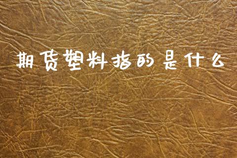 期货塑料指的是什么_外汇交易_第1张_期货开户_金融监管_外汇交易_债券资讯_全球市场_财经新闻 期货塑料指的是什么_https://wap.78312.cn_外汇交易_第1张