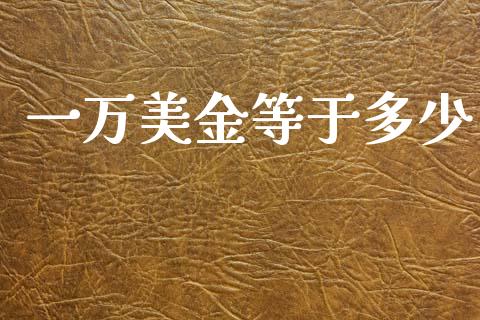 一万美金等于多少_https://wap.78312.cn_财经新闻_第1张