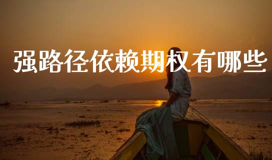 强路径依赖期权有哪些_https://wap.78312.cn_外汇交易_第1张