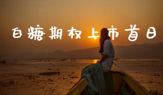 白糖期权上市首日_https://wap.78312.cn_财经新闻_第1张