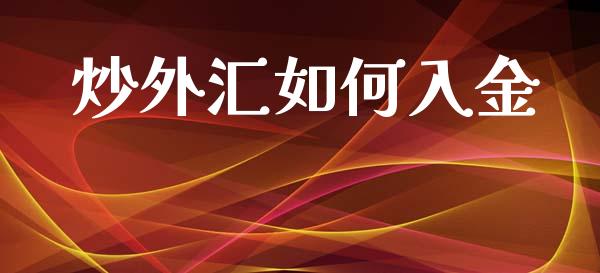 炒外汇如何入金_https://wap.78312.cn_债券资讯_第1张