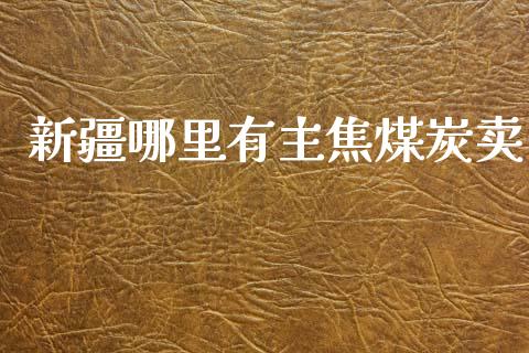 新疆哪里有主焦煤炭卖_https://wap.78312.cn_财经新闻_第1张