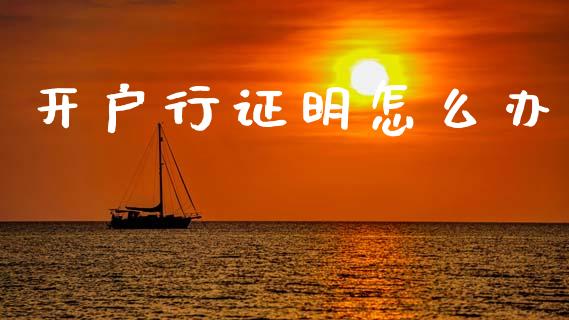 开户行证明怎么办_https://wap.78312.cn_期货开户_第1张