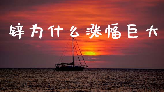 锌为什么涨幅巨大_https://wap.78312.cn_债券资讯_第1张