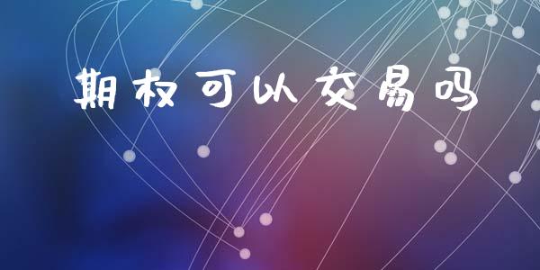 期权可以交易吗_https://wap.78312.cn_金融监管_第1张