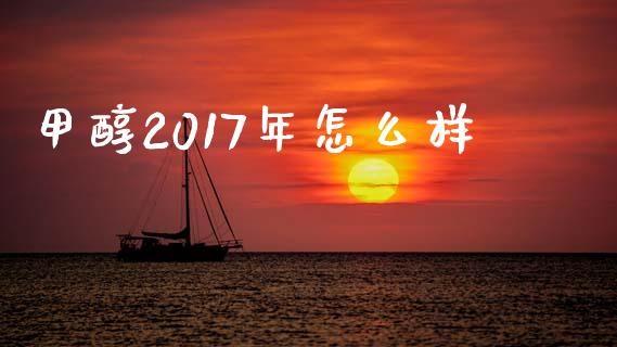 甲醇2017年怎么样_https://wap.78312.cn_债券资讯_第1张