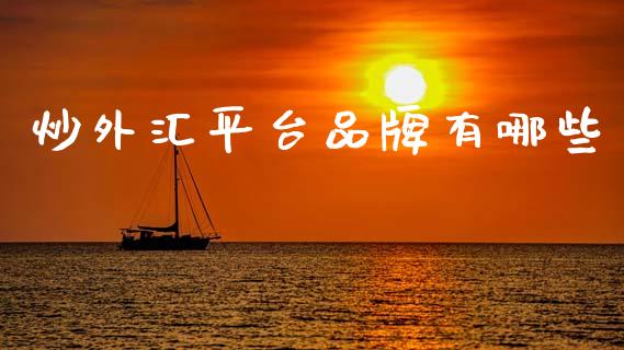 炒外汇平台品牌有哪些_https://wap.78312.cn_债券资讯_第1张