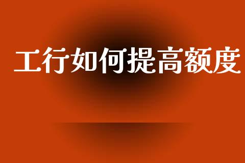 工行如何提高额度_https://wap.78312.cn_财经新闻_第1张