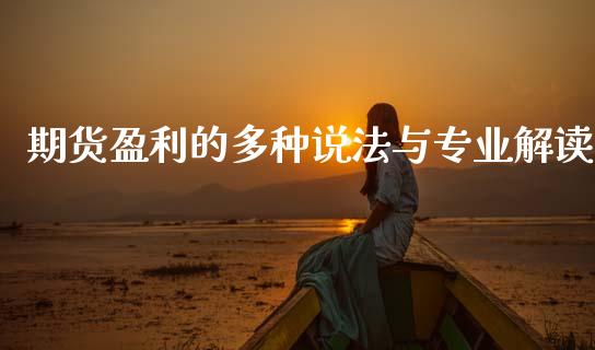 期货盈利的多种说法与专业解读_https://wap.78312.cn_金融监管_第1张