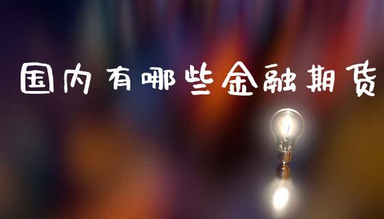 国内有哪些金融期货_https://wap.78312.cn_全球市场_第1张
