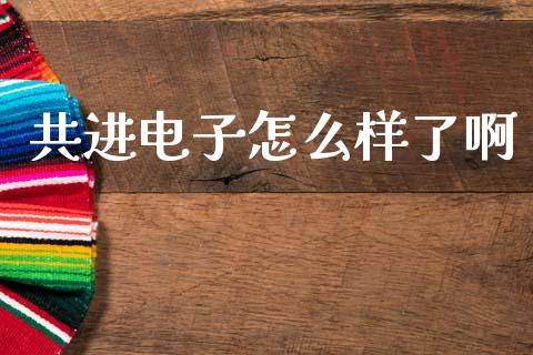 共进电子怎么样了啊_https://wap.78312.cn_金融监管_第1张
