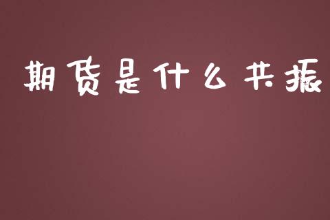 期货是什么共振_https://wap.78312.cn_全球市场_第1张