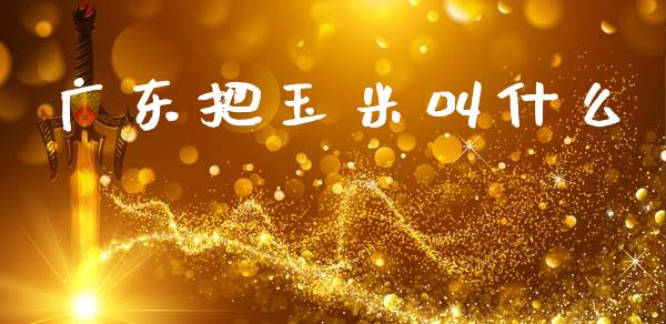 广东把玉米叫什么_https://wap.78312.cn_债券资讯_第1张