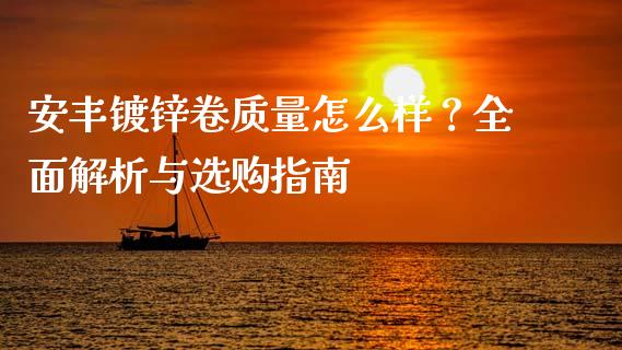 安丰镀锌卷质量怎么样？全面解析与选购指南_https://wap.78312.cn_全球市场_第1张