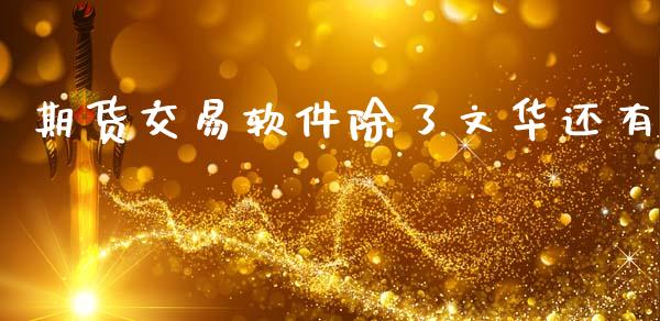 期货交易软件除了文华还有_https://wap.78312.cn_财经新闻_第1张