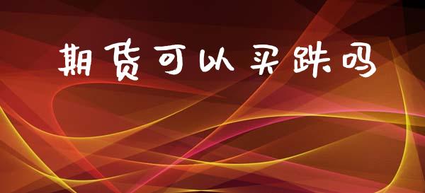 期货可以买跌吗_https://wap.78312.cn_金融监管_第1张