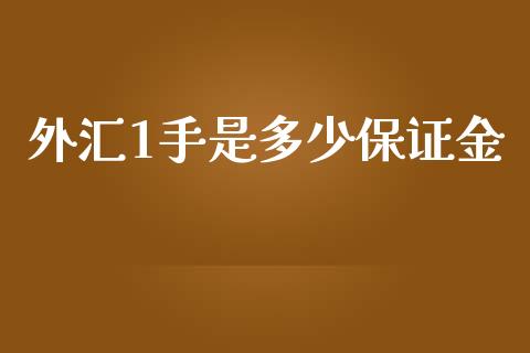外汇1手是多少保证金_https://wap.78312.cn_期货开户_第1张