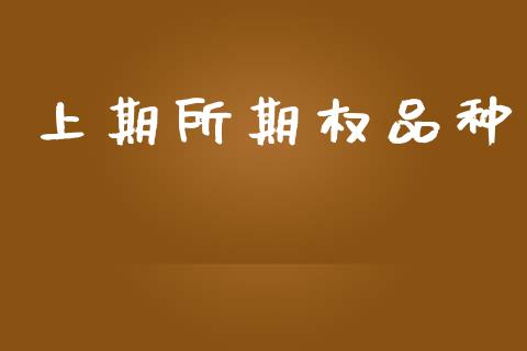 上期所期权品种_https://wap.78312.cn_全球市场_第1张