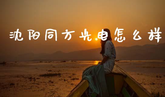 沈阳同方光电怎么样_https://wap.78312.cn_金融监管_第1张
