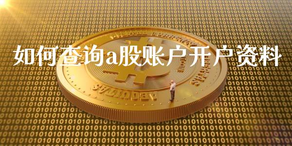 如何查询a股账户开户资料_https://wap.78312.cn_债券资讯_第1张