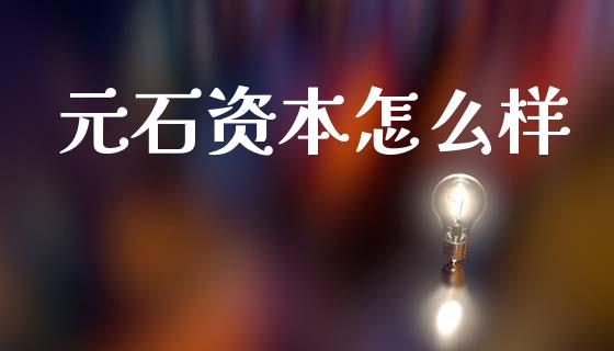 元石资本怎么样_https://wap.78312.cn_外汇交易_第1张