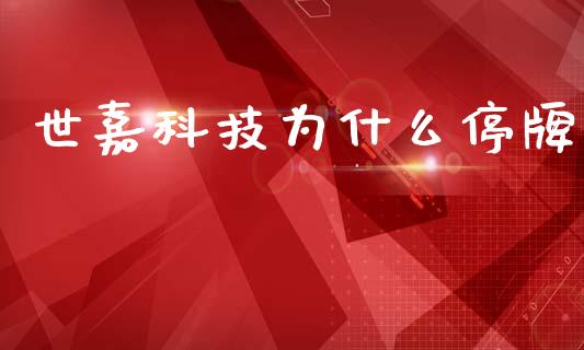世嘉科技为什么停牌_https://wap.78312.cn_外汇交易_第1张