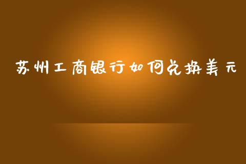 苏州工商银行如何兑换美元_https://wap.78312.cn_期货开户_第1张