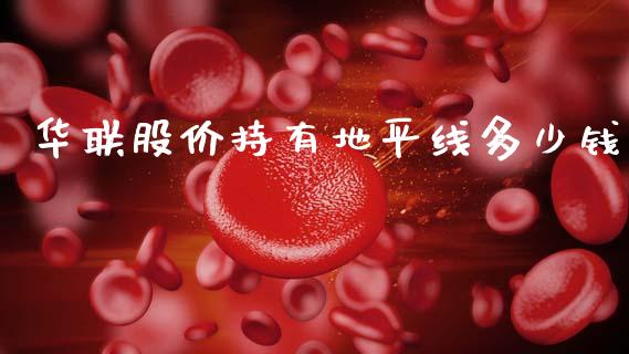 华联股价持有地平线多少钱_https://wap.78312.cn_财经新闻_第1张