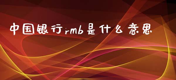中国银行rmb是什么意思_https://wap.78312.cn_债券资讯_第1张