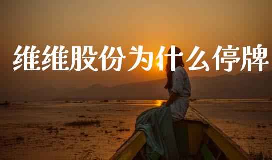 维维股份为什么停牌_https://wap.78312.cn_金融监管_第1张