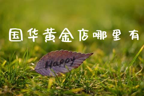 国华黄金店哪里有_https://wap.78312.cn_债券资讯_第1张
