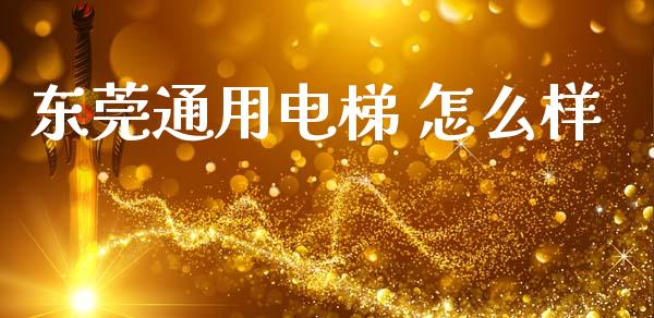 东莞通用电梯 怎么样_https://wap.78312.cn_金融监管_第1张