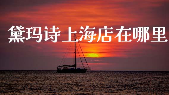 黛玛诗上海店在哪里_https://wap.78312.cn_金融监管_第1张