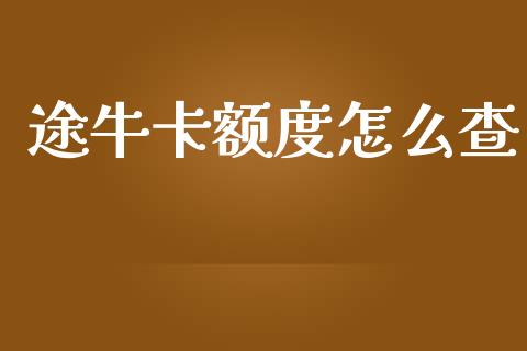 途牛卡额度怎么查_https://wap.78312.cn_财经新闻_第1张