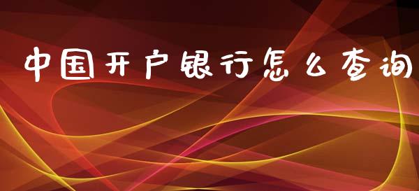 中国开户银行怎么查询_https://wap.78312.cn_金融监管_第1张