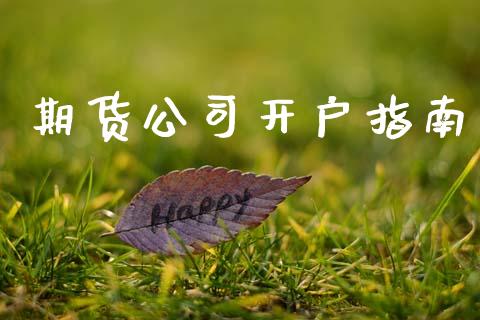 期货公司开户指南_https://wap.78312.cn_外汇交易_第1张