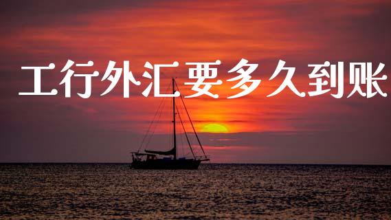 工行外汇要多久到账_https://wap.78312.cn_财经新闻_第1张