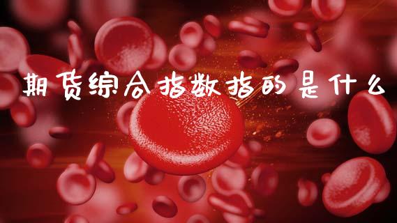 期货综合指数指的是什么_https://wap.78312.cn_财经新闻_第1张