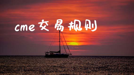 cme交易规则_https://wap.78312.cn_金融监管_第1张