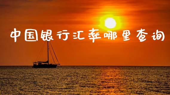 中国银行汇率哪里查询_https://wap.78312.cn_金融监管_第1张