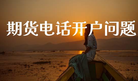 期货电话开户问题_https://wap.78312.cn_金融监管_第1张