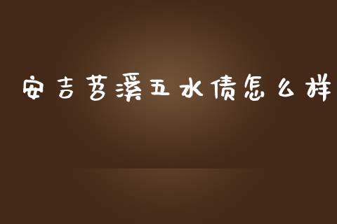 安吉苕溪五水债怎么样_期货开户_第1张_期货开户_金融监管_外汇交易_债券资讯_全球市场_财经新闻 安吉苕溪五水债怎么样_https://wap.78312.cn_期货开户_第1张