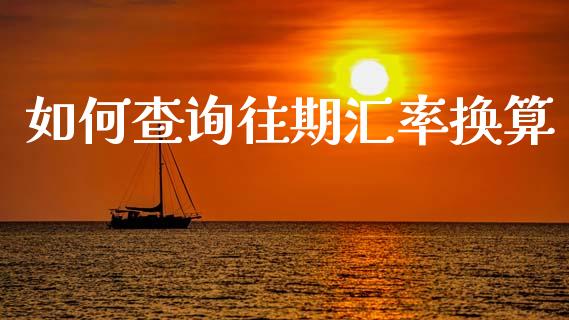 如何查询往期汇率换算_https://wap.78312.cn_金融监管_第1张