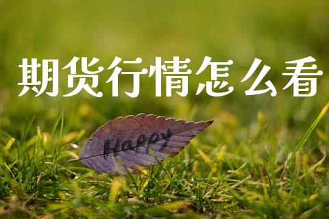 期货行情怎么看_https://wap.78312.cn_金融监管_第1张