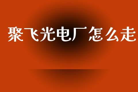 聚飞光电厂怎么走_https://wap.78312.cn_金融监管_第1张