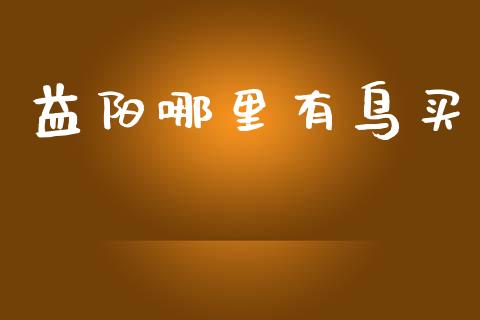 益阳哪里有鸟买_https://wap.78312.cn_财经新闻_第1张