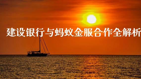 建设银行与蚂蚁金服合作全解析_https://wap.78312.cn_期货开户_第1张