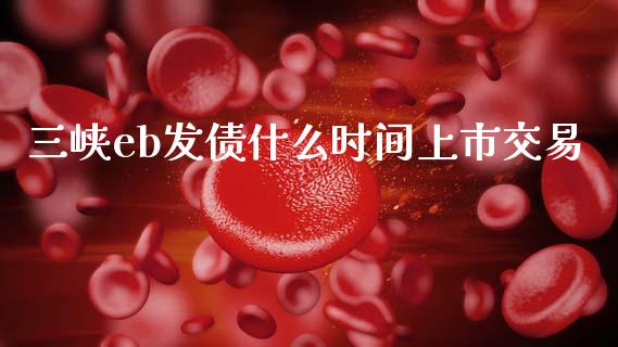 三峡eb发债什么时间上市交易_https://wap.78312.cn_金融监管_第1张