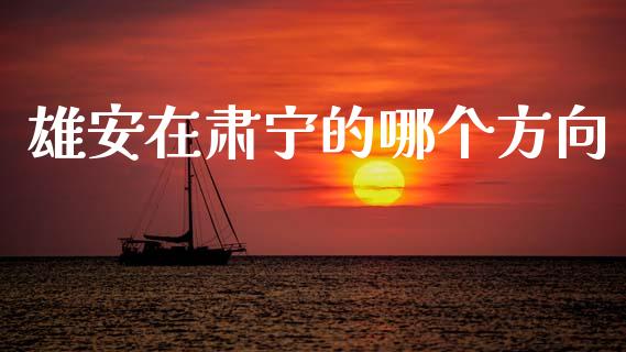 雄安在肃宁的哪个方向_https://wap.78312.cn_期货开户_第1张